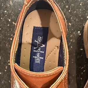 Kids Brown Leather Shoes